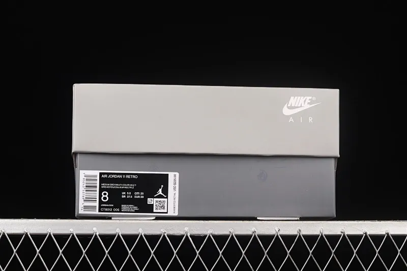 All categories Air Jordan Jordan series basketball shoes Air Jordan 11 cost-effective version Air Jordan 11 Retro "Cool Grey" AJ11 Joe 11 new cool gray real standard real carbon CT8012-005
